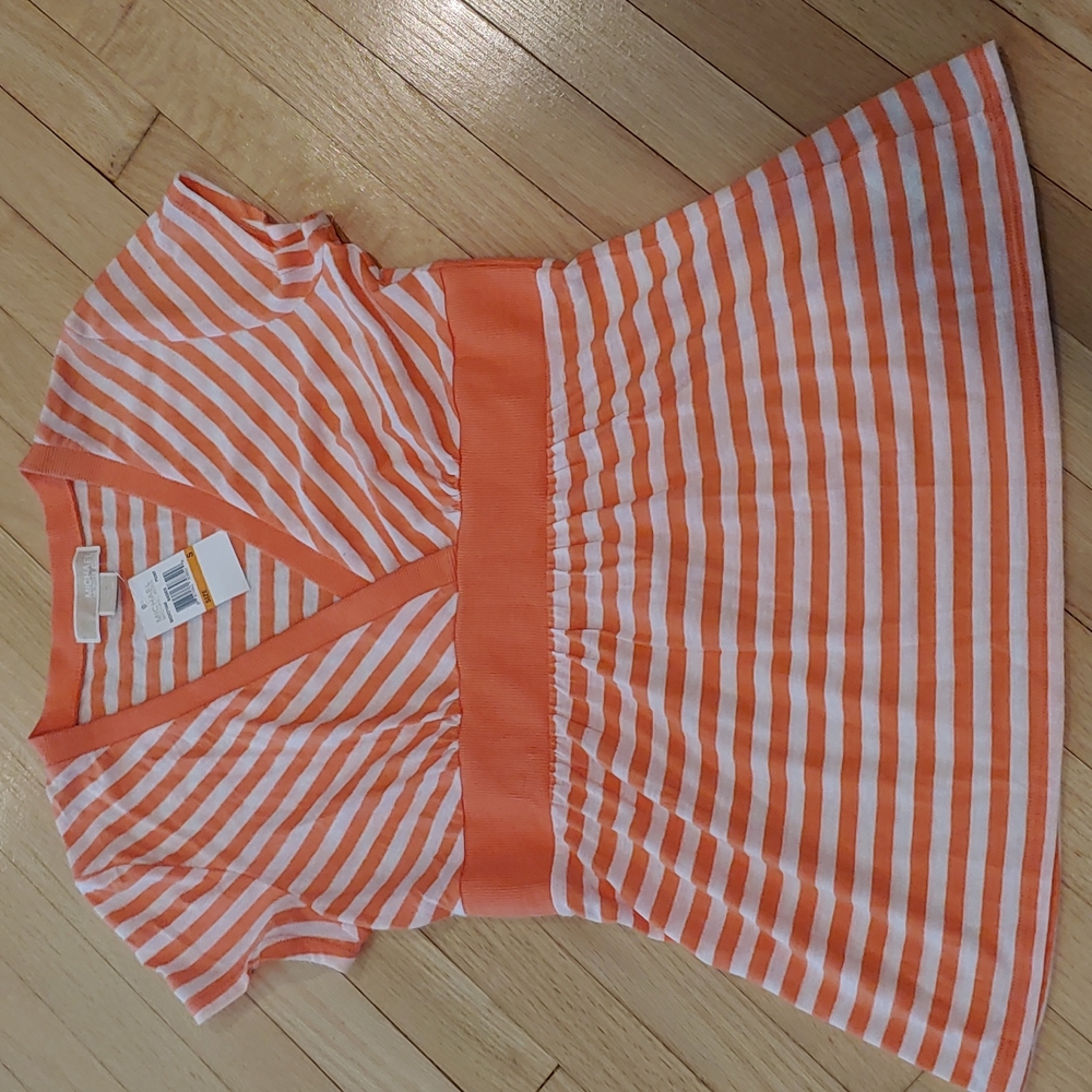Michael Kors Striped Tshirt Size M NWT